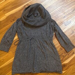 Motherhood Gray Cowl Neck Sweater